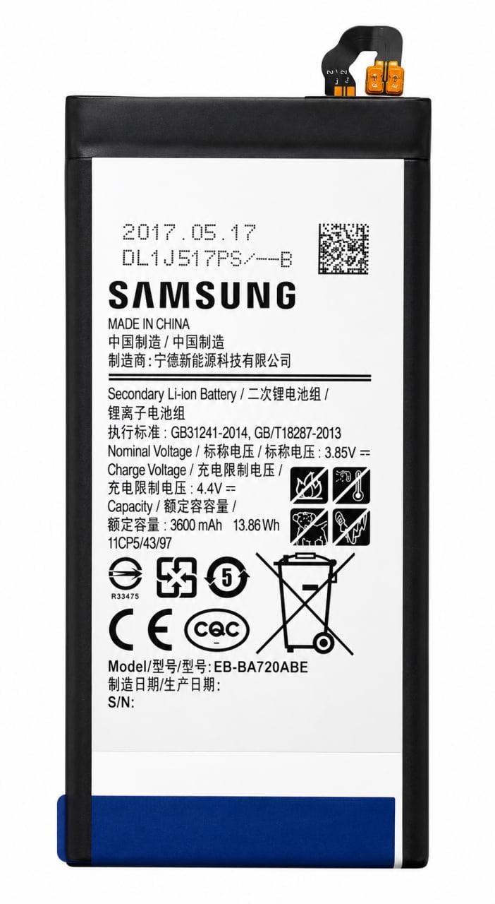 Аккумулятор EB-BA720ABE для Samsung Galaxy A7 2017 A720 3600 mAh (000021879)