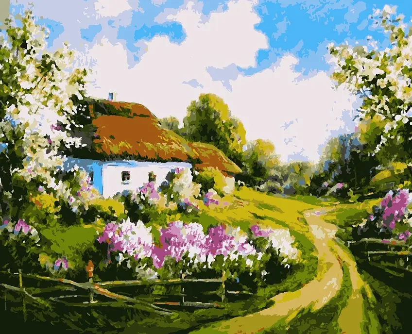 Картина по номерам Artissimo Весна 40x50 см (ART-B-2636)