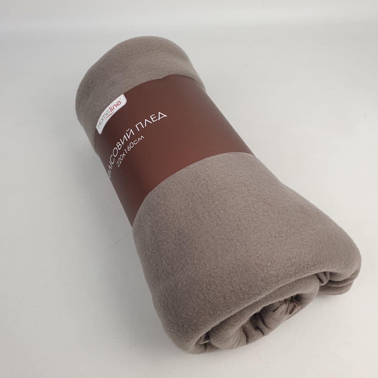 Плед флісовий Home Line Полар принт Cappucino 160х220 см - фото 1