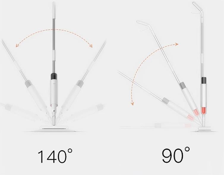 Швабра Deerma Mi Spray mop TB900 для сухого та вологого прибирання з розпилювачем (12143085) - фото 12