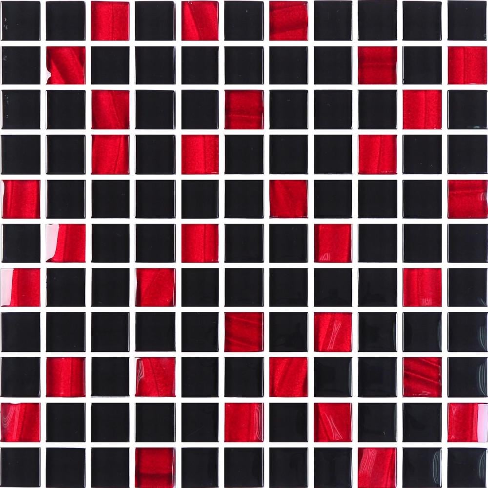 Мозаика керамическая Kotto Ceramica GM 8005 C2 300х300х8 мм Red Silver S6/Black (003108)