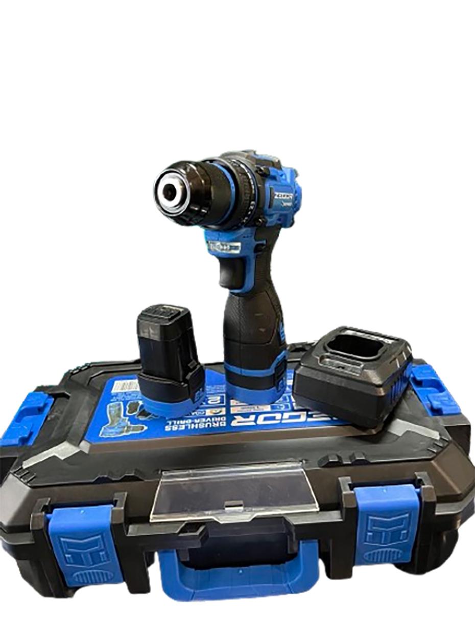 Шуруповерт аккумуляторный бесщеточный Zegor CDAX-16BL/16В/45 Нм/две скорости/2 батареи 16 В 2 Ач/реверс/подсветка/кейс - фото 8 Шуруповерт аккумуляторный бесщеточный Zegor CDAX-16BL/16В/45 Нм/две скорости/2 батареи 16 В 2 Ач/реверс/подсветка/кейс - фото 8