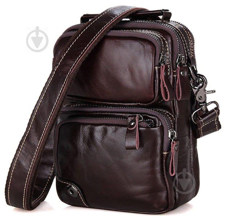 Сумка мужская Vintage 14435 Коричневая, Коричневый
