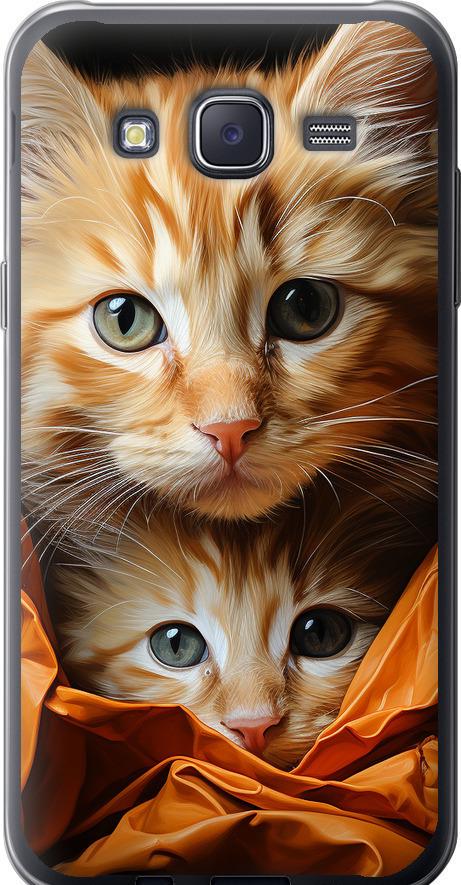 Чехол на Samsung Galaxy J5 (2015) J500H Котики 2 (5664u-100-42517)