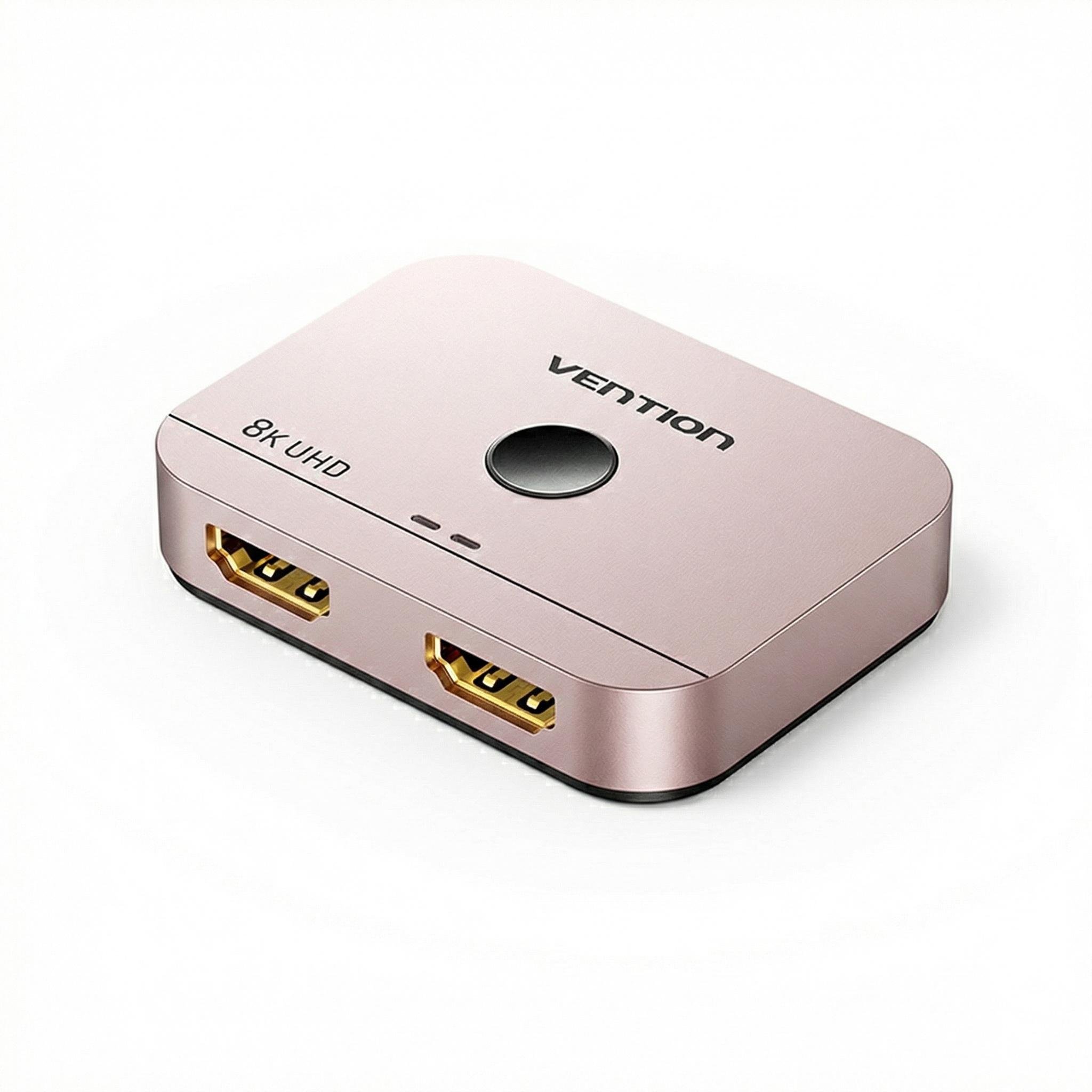 Переключатель HDMI двунаправленный Vention 8K 60 Гц Розовый (AKPP0)