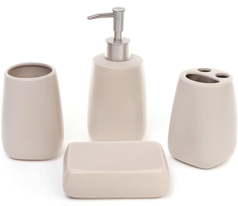 Набор аксессуаров для ванной комнаты Беж (BD-851-223)