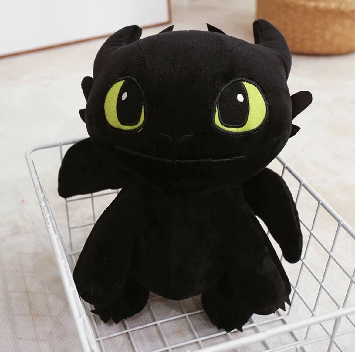 Мягкая игрушка Беззубик Лежачий 90 см Черный (bez3333)