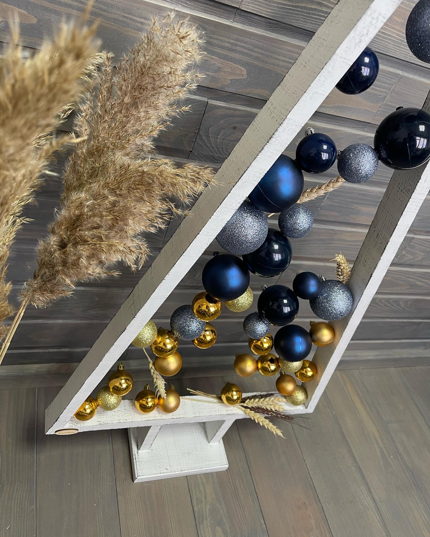 Елка деревянная сканди в стиле Украина 50х100 см - фото 2 Елка деревянная сканди в стиле Украина 50х100 см - фото 2