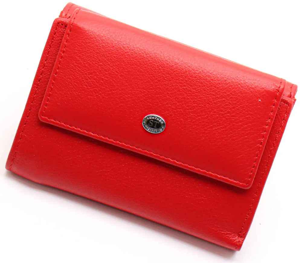 Кошелек кожаный ST Leather ST 032 Красный