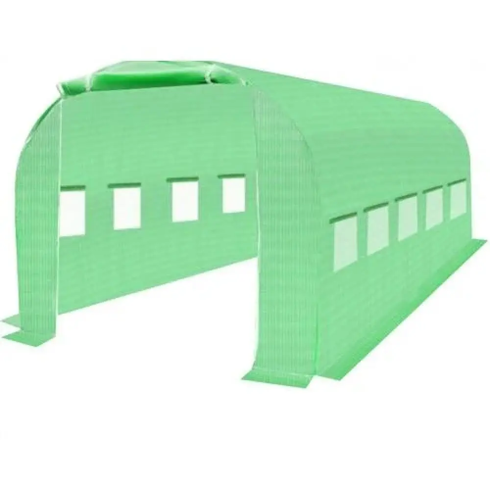 Брезент-пленка Bonro 18 м² для теплицы парника окна с москитными сетками 600x300x200 см Зеленый (132-76-42400479) - фото 2