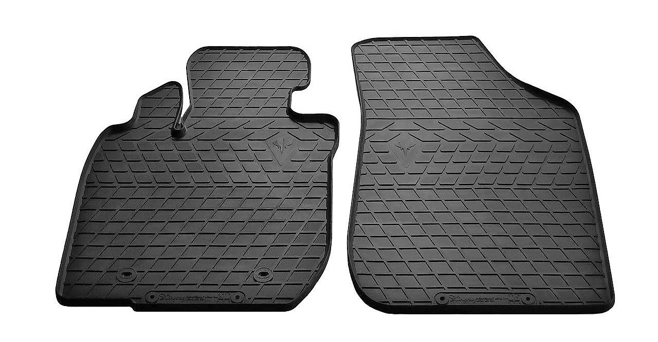 Коврики резиновые Stingray для Dacia Logan 04-/Dacia Sandero 08-/Dacia Duster 10- передние 2 шт. (1004012)