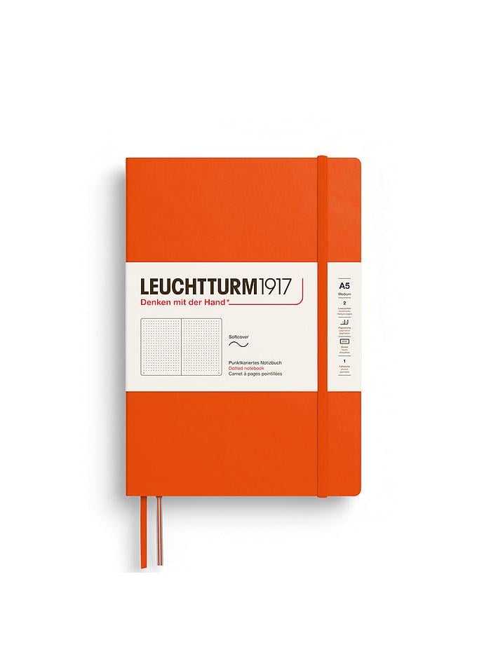 Блокнот Leuchtturm1917 Средний Точка мягкая обложка Pumpkin (373997) Блокнот Leuchtturm1917 Средний Точка мягкая обложка Pumpkin (373997)