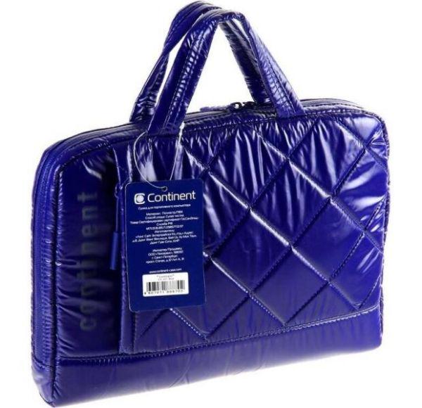 Сумка для ноутбука Continent CC-071 поліестер 33х24х3,7 см 12" Blue (539611) - фото 4 Сумка для ноутбука Continent CC-071 поліестер 33х24х3,7 см 12" Blue (539611) - фото 4