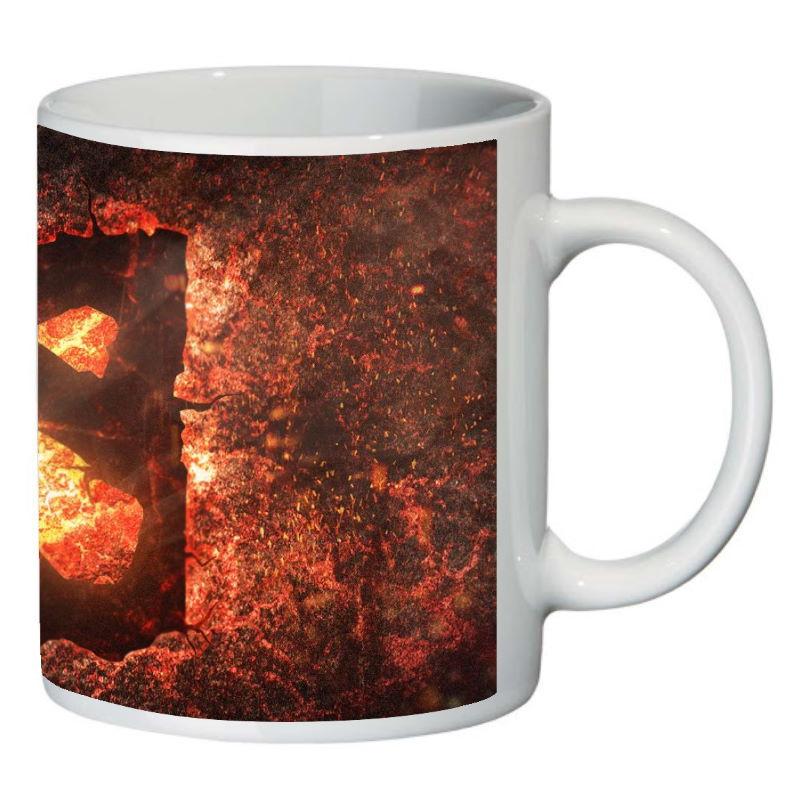 Кружка с принтом DOTA 2014 (DOT 014)