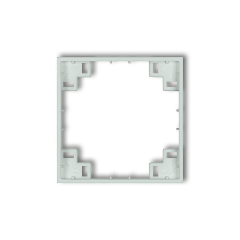 Рамка промежуточная Karlik Mini для розетки выключателя одноместная Ice Blue (47MRP-1) Рамка промежуточная Karlik Mini для розетки выключателя одноместная Ice Blue (47MRP-1)