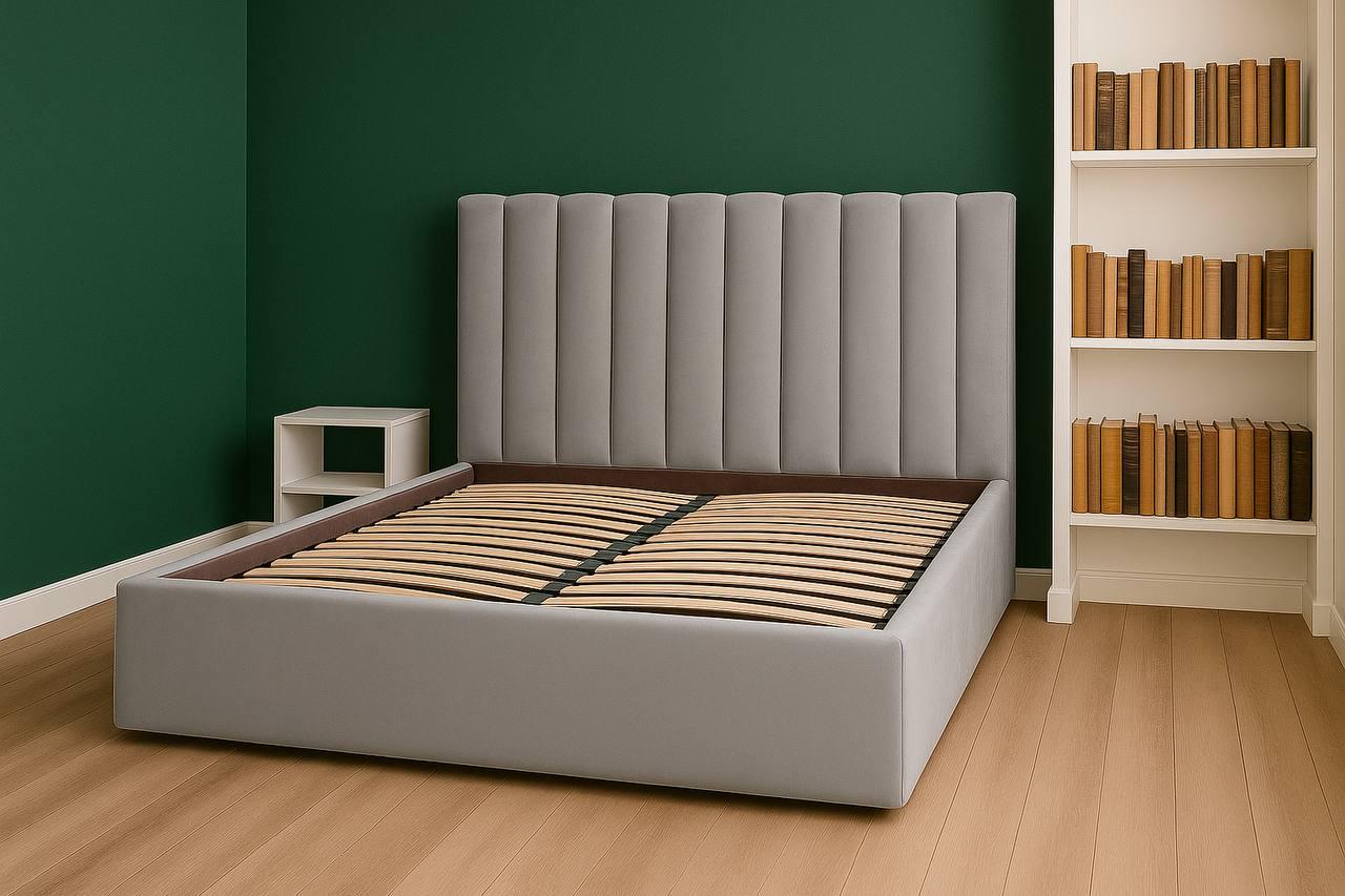 Ліжко Suenos Ondulado з підйомним механізмом 160х200 см Lili 06 Бежевий (334100111-06) - фото 4