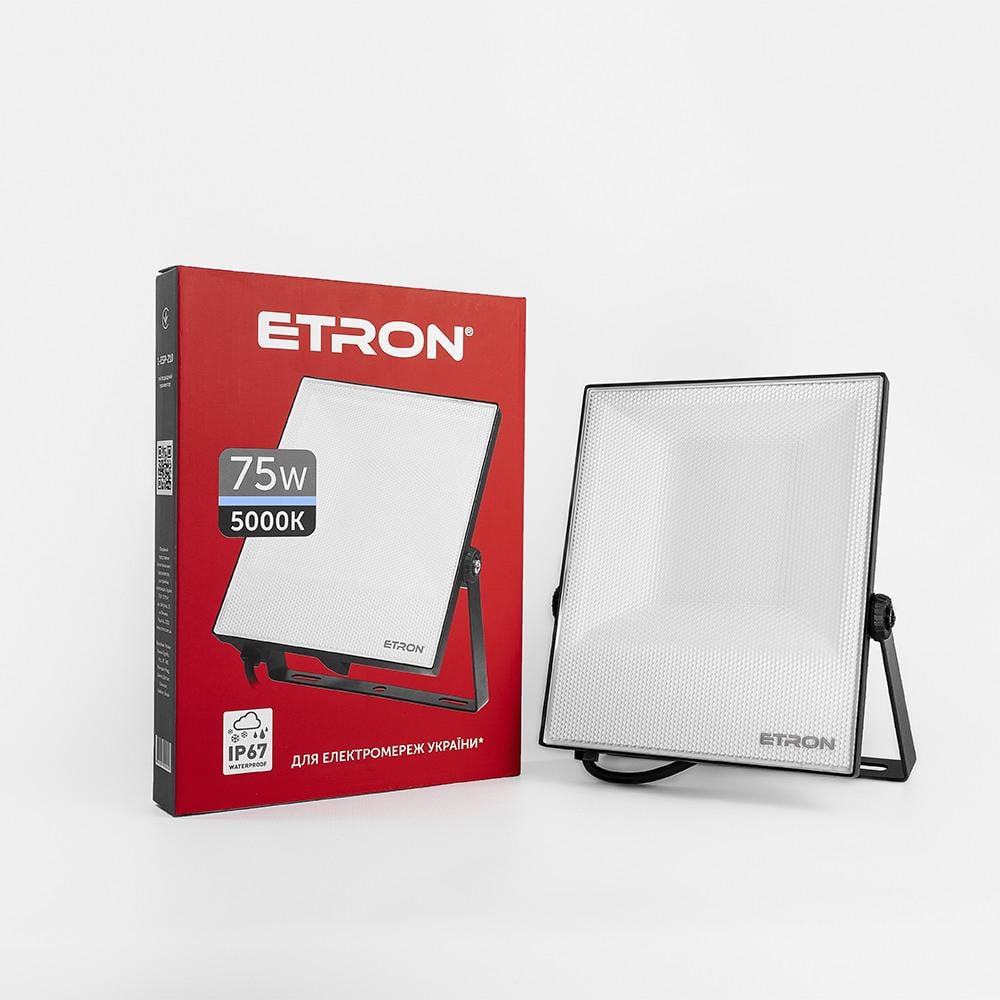 Светодиодный прожектор ETRON Spotlight Power 75W 5000К (1-ESP-210) Светодиодный прожектор ETRON Spotlight Power 75W 5000К (1-ESP-210)