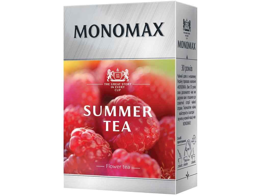 Чай цветочно-ягодный листовой Мономах Summer tea 80 г (845653) Чай цветочно-ягодный листовой Мономах Summer tea 80 г (845653)