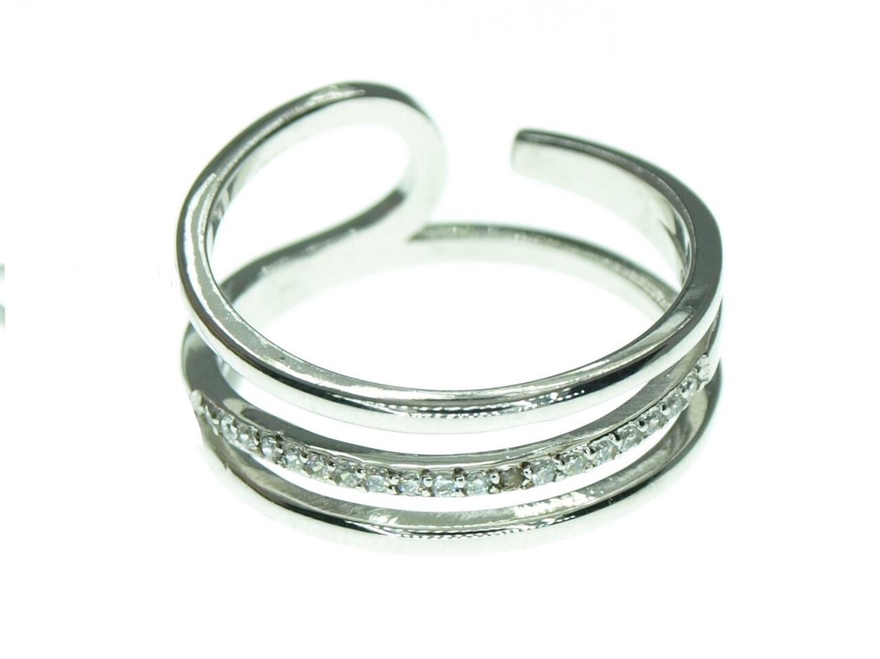 Каблучка зі срібла р. 17 (К2Ф/261-3)