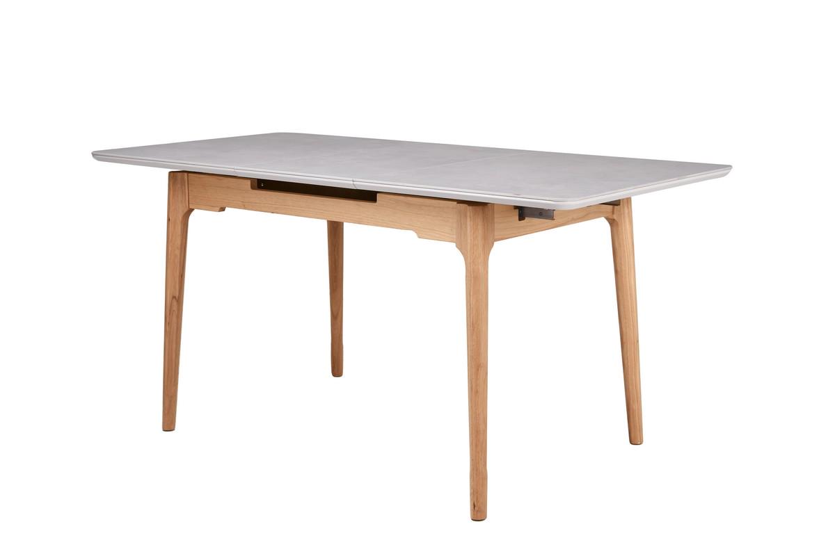 Стол обеденный раздвижной Vetro Mebel 1200-1600x800x760 мм Бардилио лайт/Бук (TМ-120) - фото 4 Стол обеденный раздвижной Vetro Mebel 1200-1600x800x760 мм Бардилио лайт/Бук (TМ-120) - фото 4