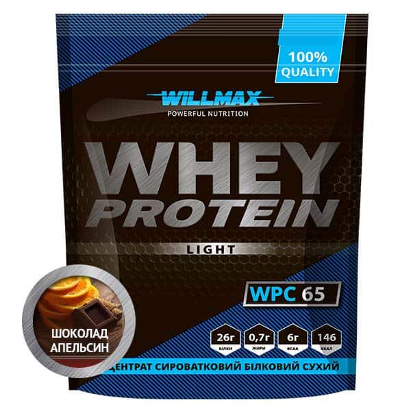 Протеїн сироватковий Whey Protein 65% Willmax Шоколад та апельсин 1 кг (3123)