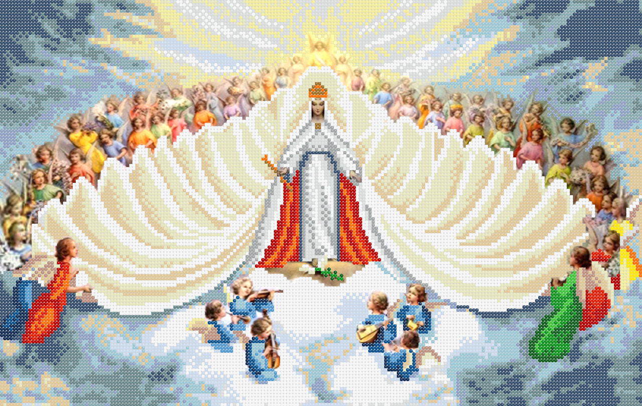 Схема вышивки бисером Праздник Богородицы Cб-766 (1525071238А)