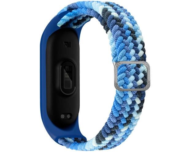 Ремешок для Xiaomi Mi Band 3/4/5/6/7 Elastic adjustment Blue