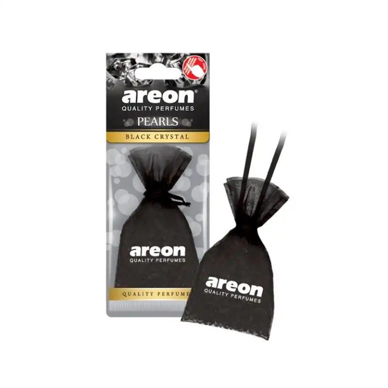 Ароматизатор Areon Pearls Черный кристалл мешочек (077234)