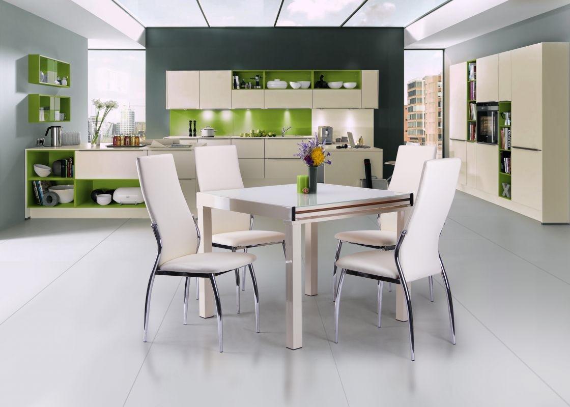 Обідній стіл AMF Афон 750х900+900х900 розкладний Вершковий - фото 5 Обідній стіл AMF Афон 750х900+900х900 розкладний Вершковий - фото 5