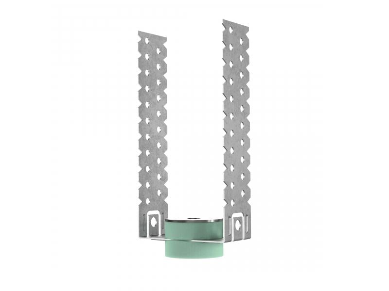 Антивибрационный крепеж для звукоизоляции стен и потолка VibroNet А2 (1887)