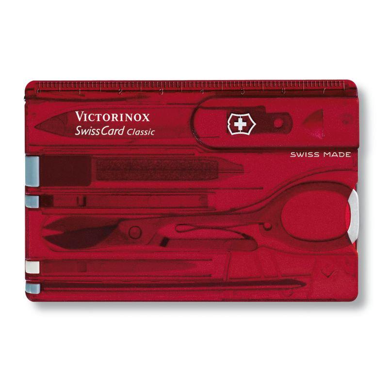 Мультитул Victorinox Swiss Card 0.7100.TB1 Красный (58-79-Vx07100.TB1) - фото 2