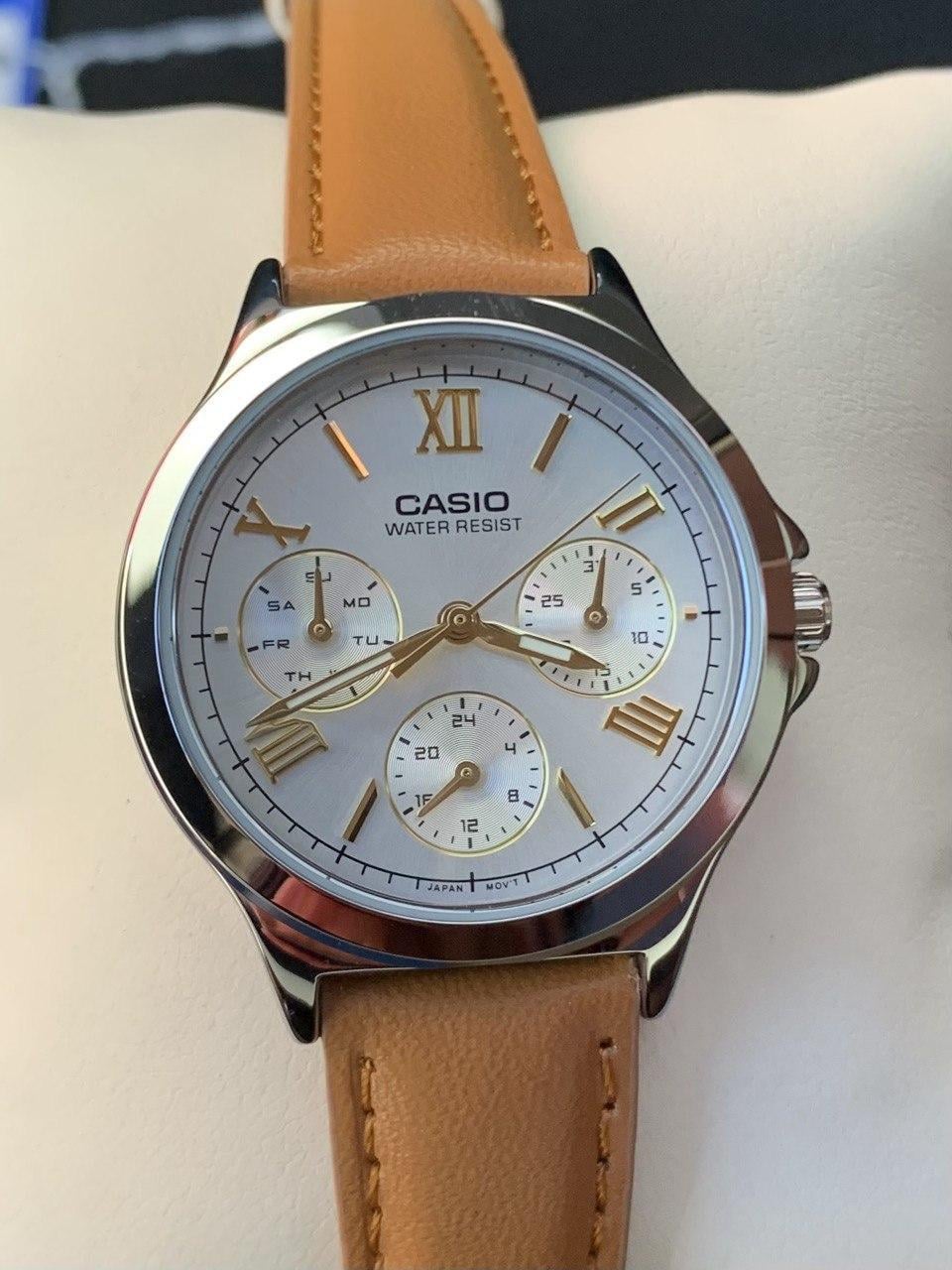 Наручные часы женские Casio LTP-V300L-7A2 Lady Timeless Collection Розовый (2862715960)
