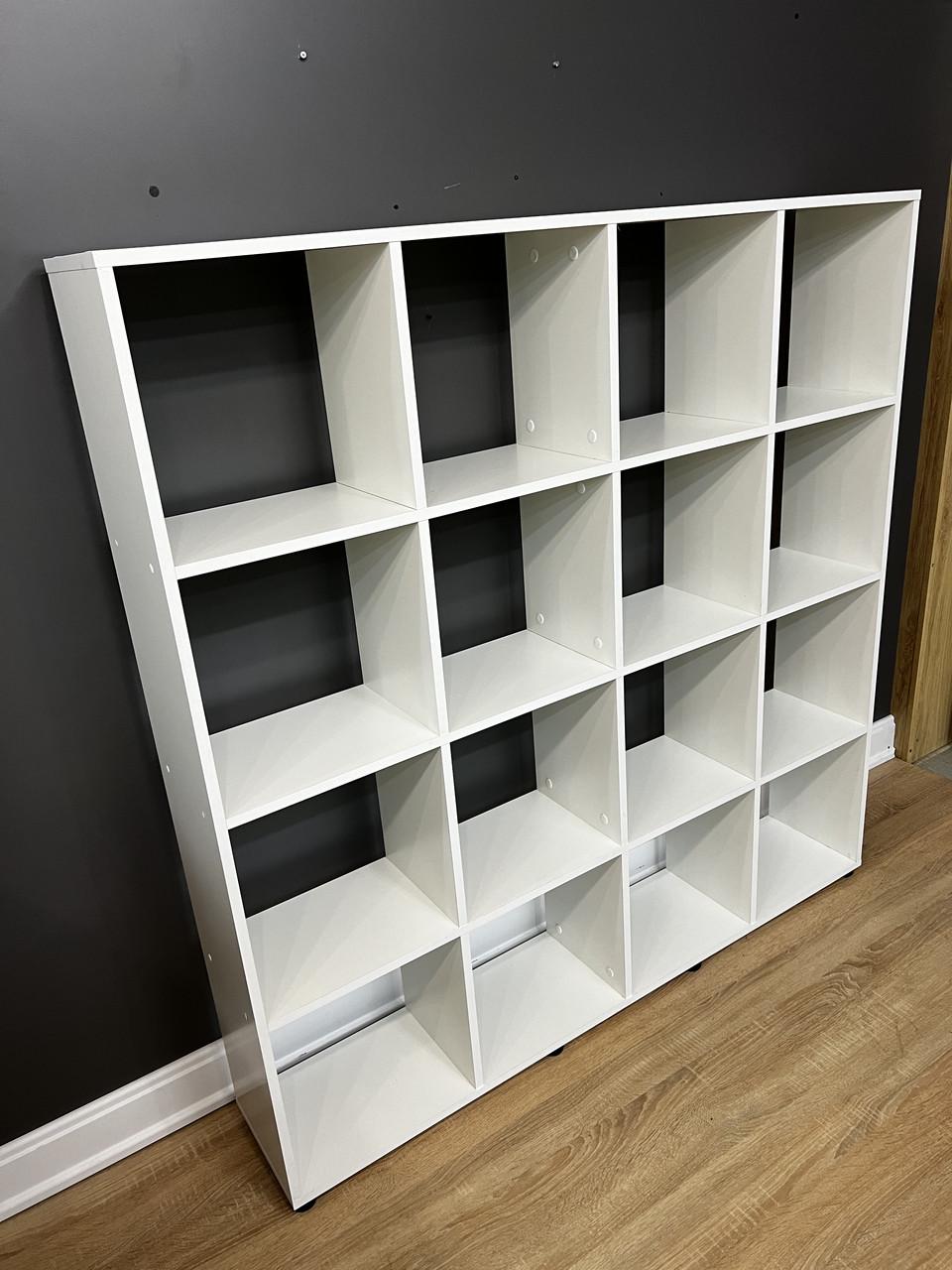 Стелаж на 16 комірок В-16 1400х1425х252 мм Білий - фото 7 Стелаж на 16 комірок В-16 1400х1425х252 мм Білий - фото 7