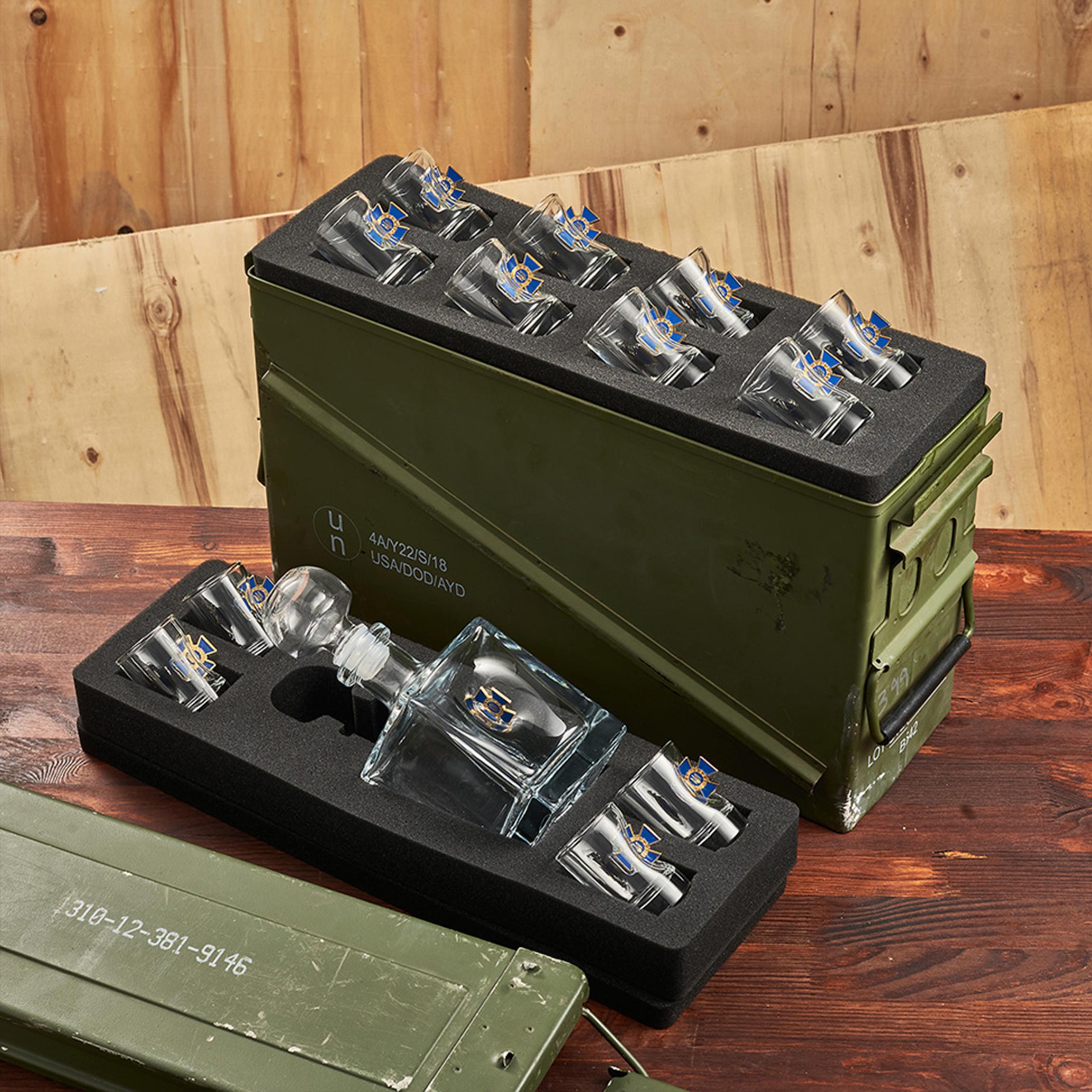 Набор VSKLO БК большой графин и рюмки СБУ (28918564)