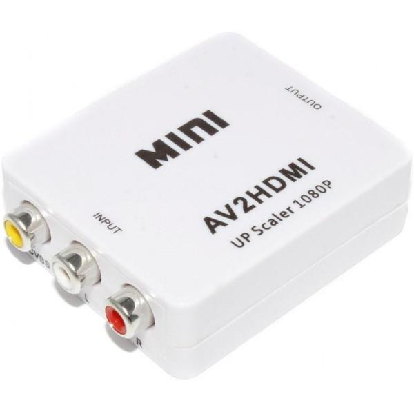 Перехідник MHZ HDMI на RCA AV2HDMI 5028 Білий (008509) - фото 1