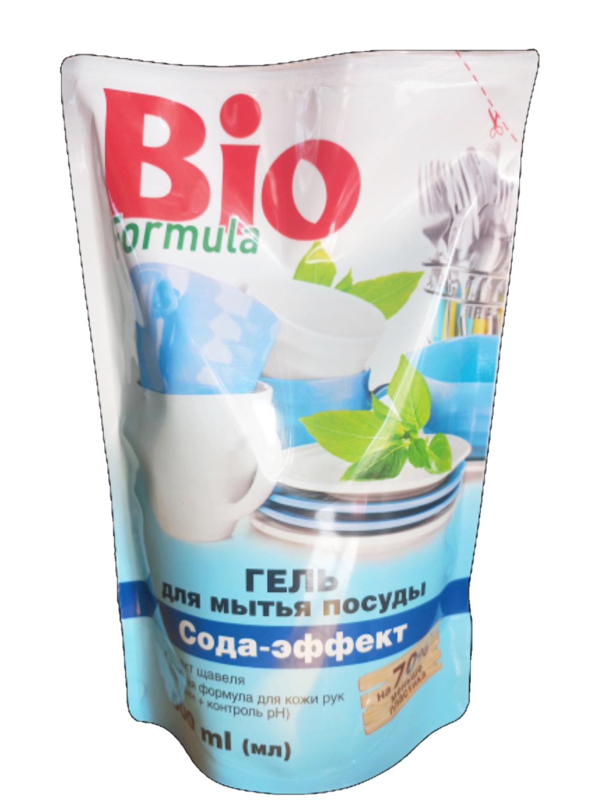 Засіб для миття посуду Bio Formula Сода-ефект 500 мл (115222)