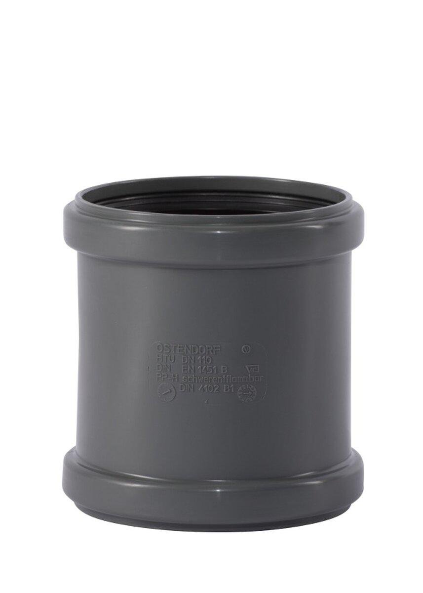 Муфта канализационная внутренняя Ostendorf HT Safe Ф надвижная 110 мм (23184477)