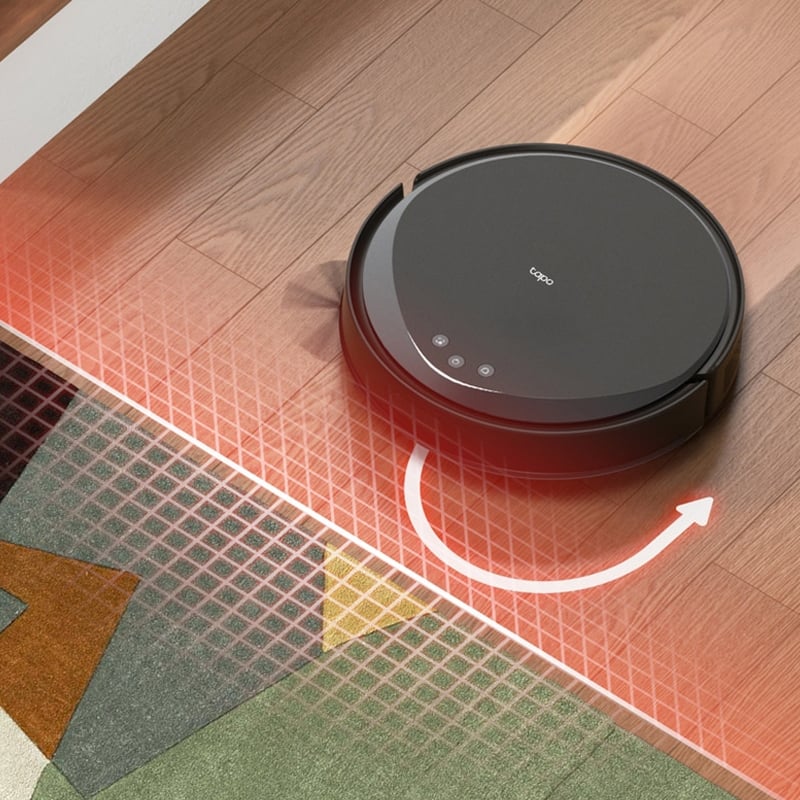 Робот-пылесос TP-Link Tapo RV20 Max 2600 мАч Black (tf1051) - фото 3 Робот-пылесос TP-Link Tapo RV20 Max 2600 мАч Black (tf1051) - фото 3