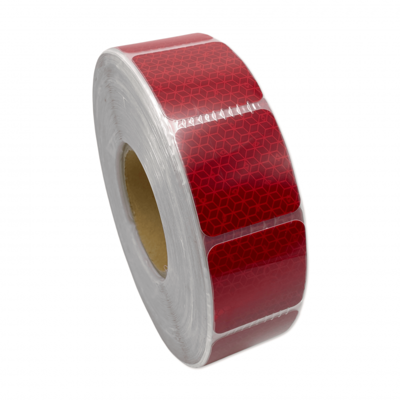 Лента светоотражающая секторная Е4 Красный (PVCS3M-R-1)