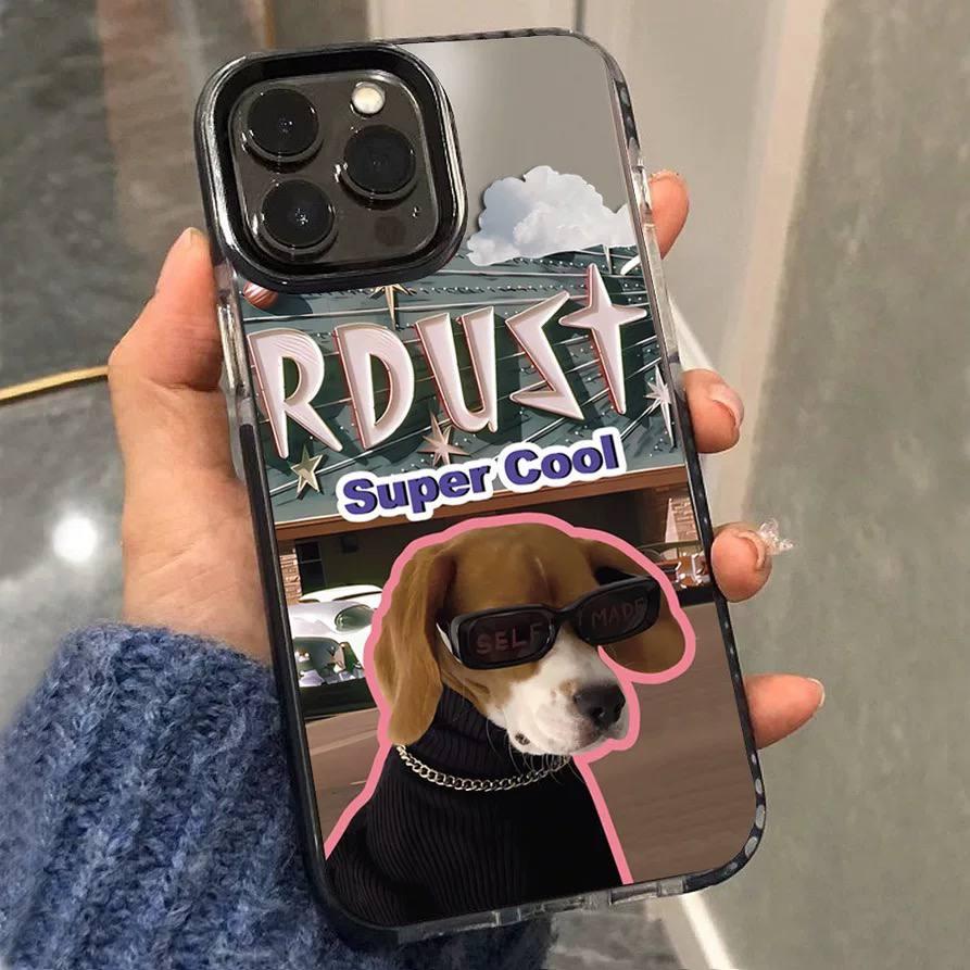 Чохол на Iphone 15 Pro Super Cool Dog, захисний, прозорий