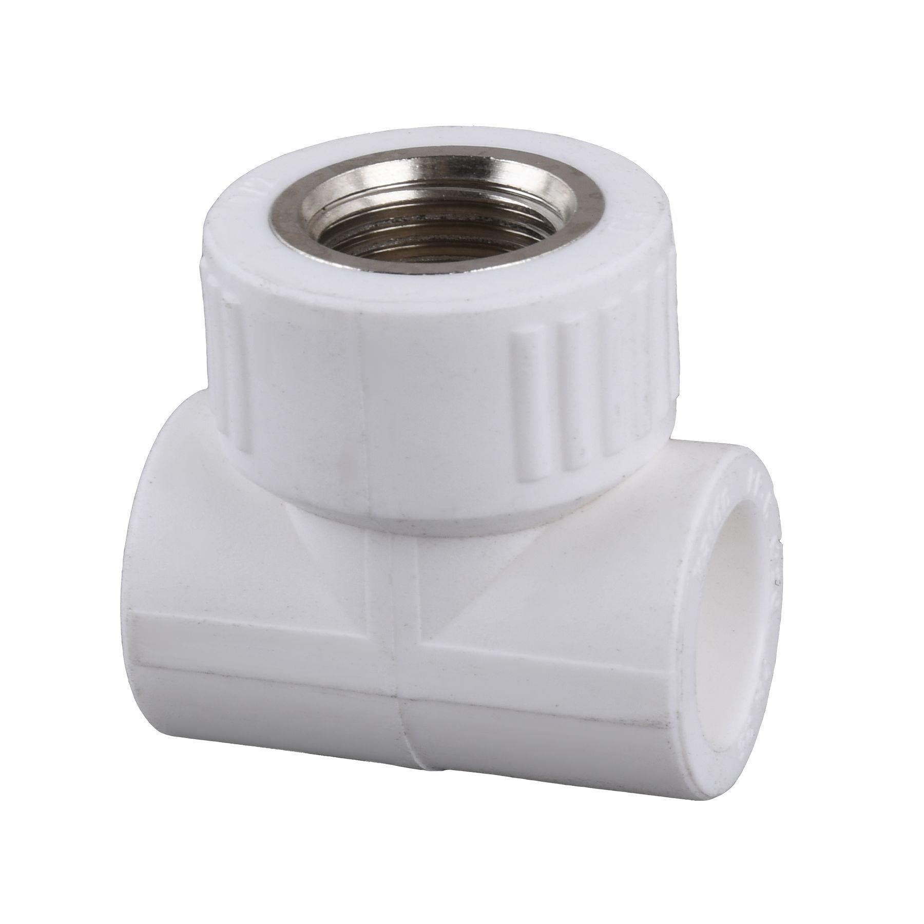 Тройник внутренняя резьба KALDE PPR d 20x1/2" 20009 Белый (000017859)