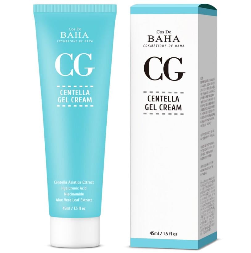 Гель крем для лица Cos De Baha Centella Gel Cream CG 45 мл (4438)