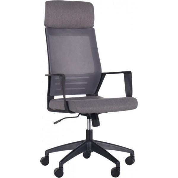 Креслом офисное AMF Holding Twist 1150+70х620х610 Черный/Серый