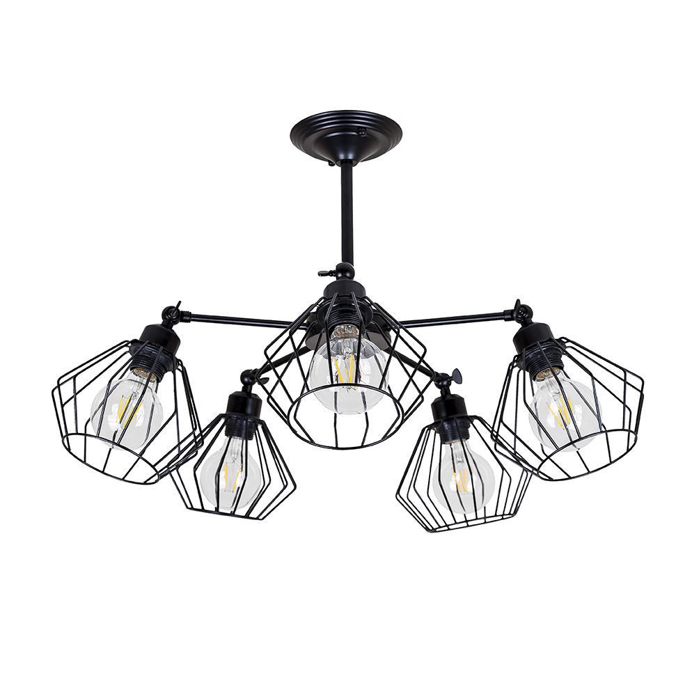 Люстра Levistella 752F108-5 BK (373170)