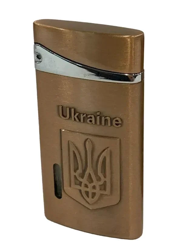 Зажигалка газовая "Україна" Медь Турбо (32162169)