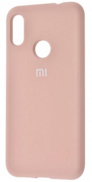 Силіконовий чохол Silicone Case для Xiaomi Redmi Note 6/Note 6 Pro pink-sand - фото 1