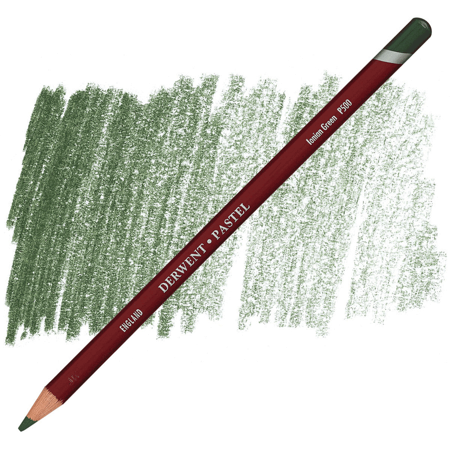 Олівець пастельний Derwent Pastel P500 2300279 6 шт. Зелений іонічний (5028252147422) - фото 1