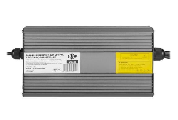 Зарядное устройство для аккумуляторов LogicPower LiFePO4 LED 3,2V 3,65V 20A 64W (29924478)