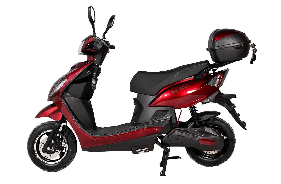 Электроскутер ATLAS Shark Box 1500W Red - фото 1 Электроскутер ATLAS Shark Box 1500W Red - фото 1