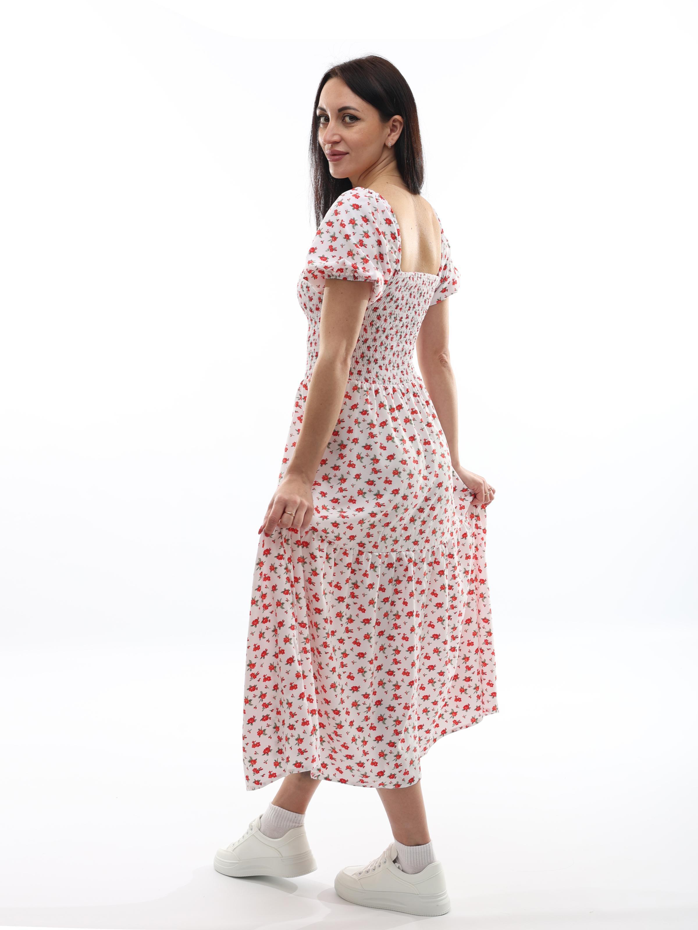 Сукня жіноча СТИЛЬ-В р. СТИЛЬ-В р. 46 Червоний (278513-46) - фото 3 Сукня жіноча СТИЛЬ-В р. СТИЛЬ-В р. 46 Червоний (278513-46) - фото 3